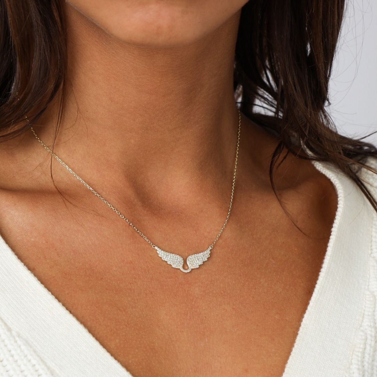 Buy Revere Sterling Silver Wing Pendant Necklace | Womens necklaces | Argos